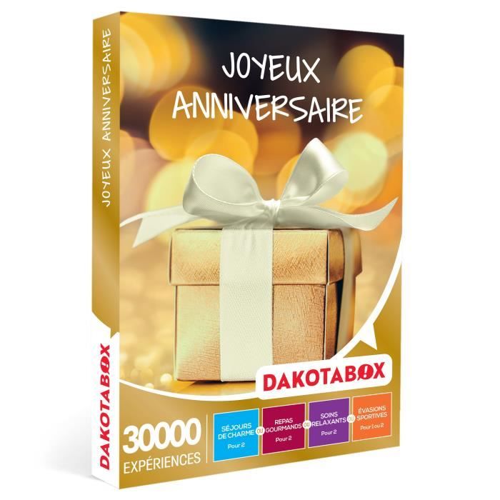 Coffret Cadeau Joyeux Anniversaire Dakotabox Cdiscount Librairie Coffret Cadeau Joyeux Anniversaire Dakotabox Cdiscount Librairie