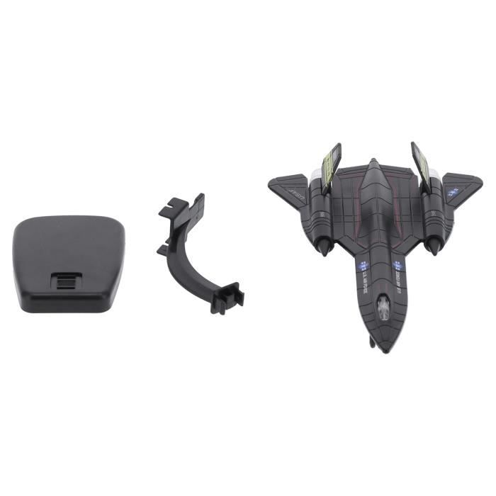 Modèle d'avion SR-71 Blackbird Plane USAF en alliage moulé sous pression pour collection 45 cm
