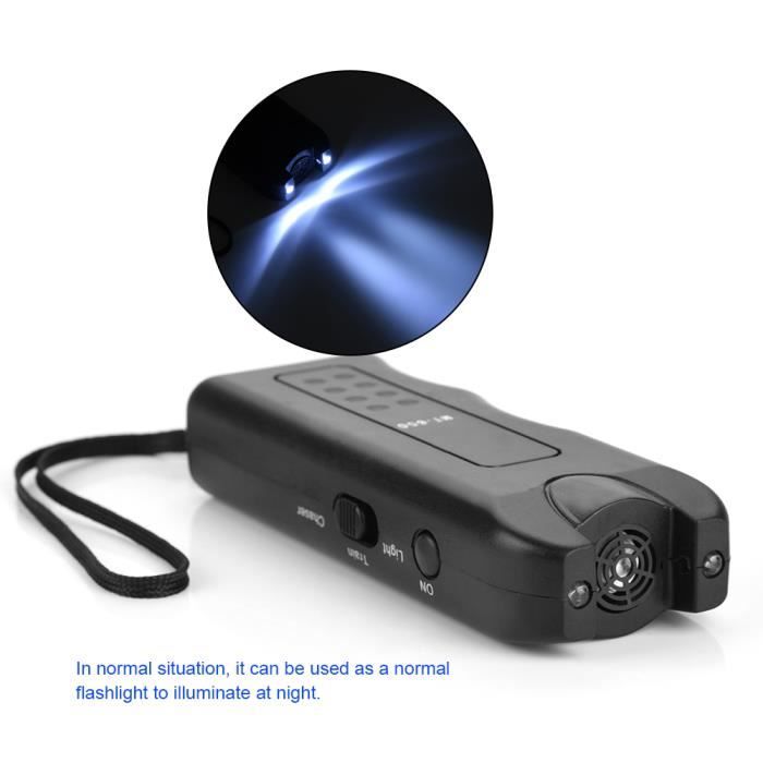 Répulsif Ultrason Pour Chien MONTY SOUL Power Dog - Portable, Avec Torche LED, 3 Émetteurs, Rechargeable USB - Pour Sécurité Et Éducation - 4