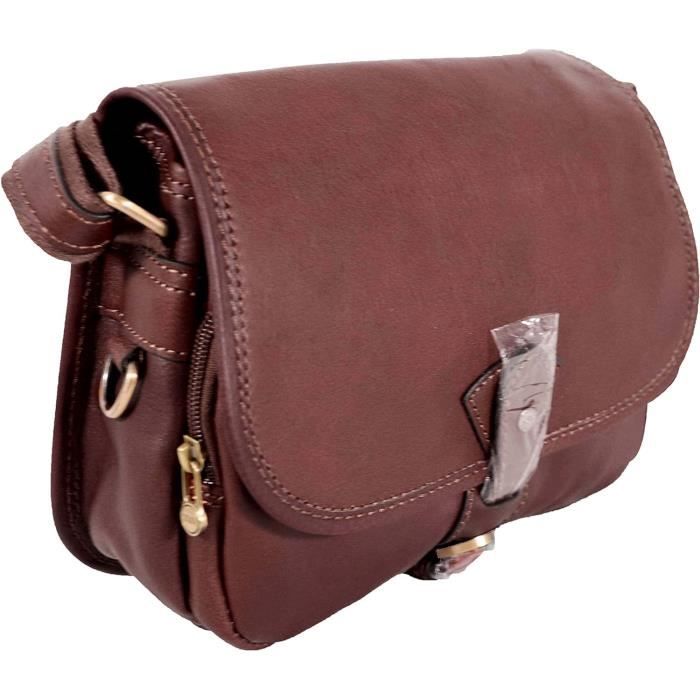 Sac Besace Femme Katana En Cuir R?�f 32587 Taille Moyenne (3 Couleurs Disponible)[u26843 