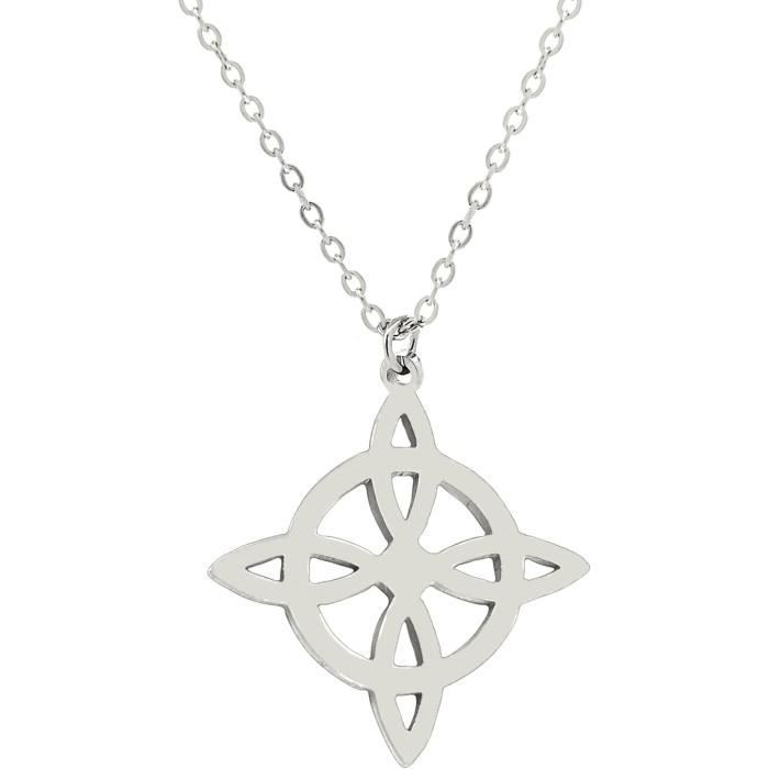Collier Couple Cœur Puzzle – Pendentif En Acier Inoxydable, Chaînes 55 Cm (homme) Et 45 Cm (femme) - 4