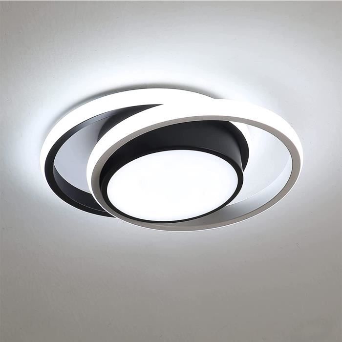 Plafonnier LED, Lampe de plafond 50W 5600lm, Plafonnier LED Moderne pour  Chambre Salon Couloir Bureau Salle de Bains Cuisine Lumière Blanc Froid  6000K