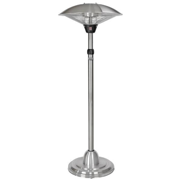 Parasol chauffant halogène EINHELL NHH 2100 2 kW Aluminium