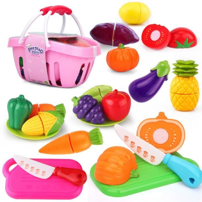 fruits et légumes en plastique pour dinette