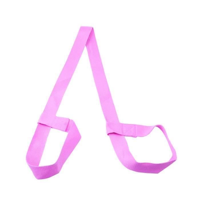 Sangle Pour Tapis De Yoga, Sangle De Transport Réglable En Coton Doux Pour Tapis De Yoga (violet Clair), Violet Clair, Moderne