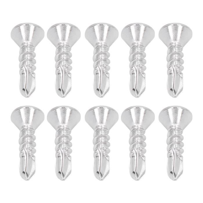 Vis De Queue De Forage Hexagonale Extérieure - Acier Inoxydable 304 - Neuves