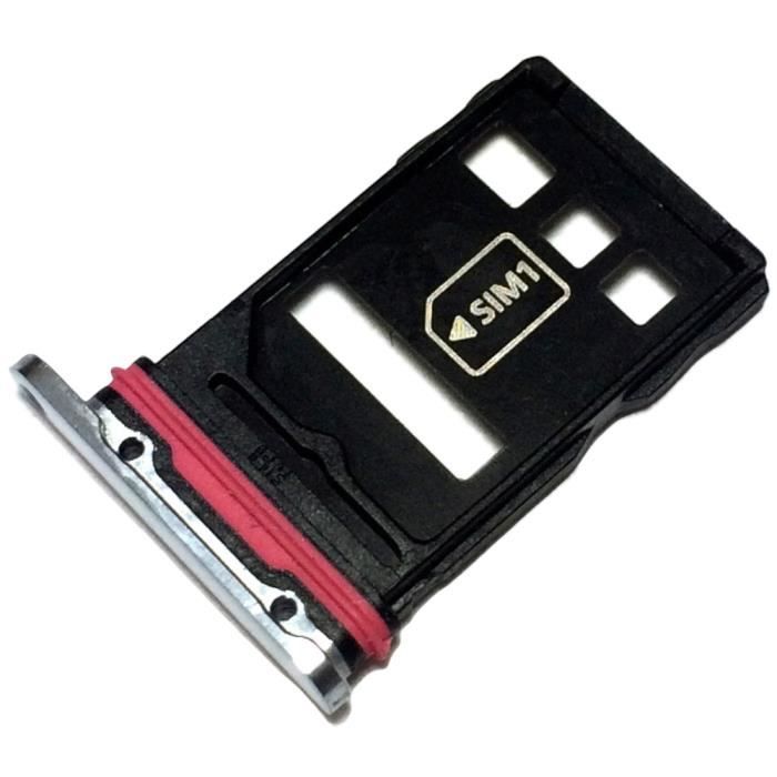 Tiroir Carte SIM et Support Nano Mémoire pour Huawei P40 Pro Piece de Remplacement Original