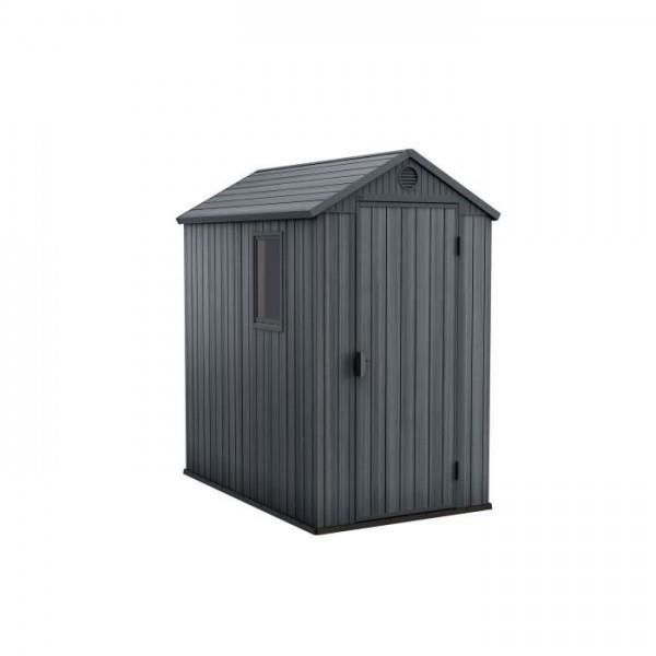 Tuintafel rond aluminium 6 zitplaatsen (D120 cm) Amalfi - Antraciet