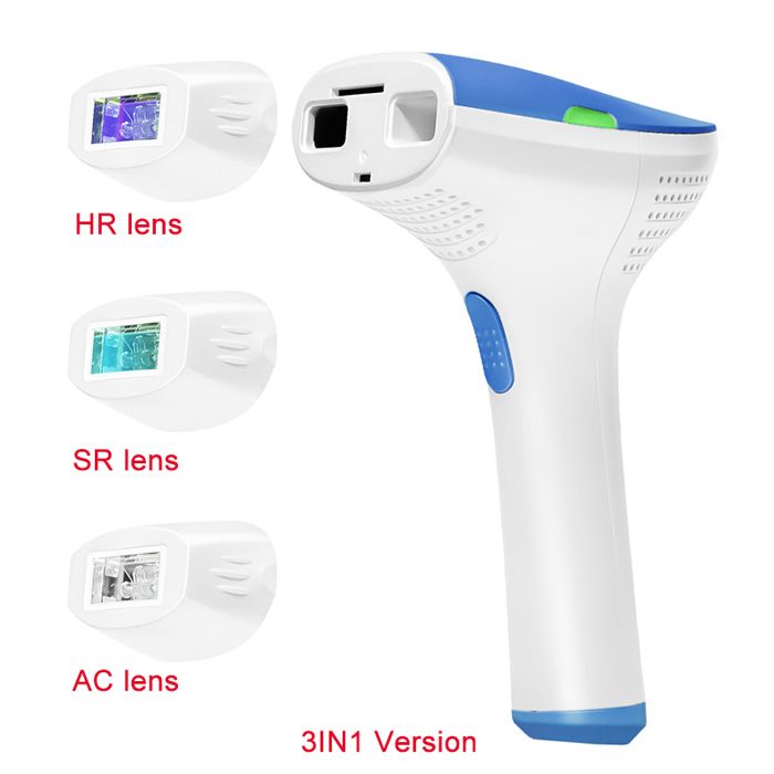 Épilateur Lumière Pulsée Épilateur Laser IPL HR SR AC5 Niveaux