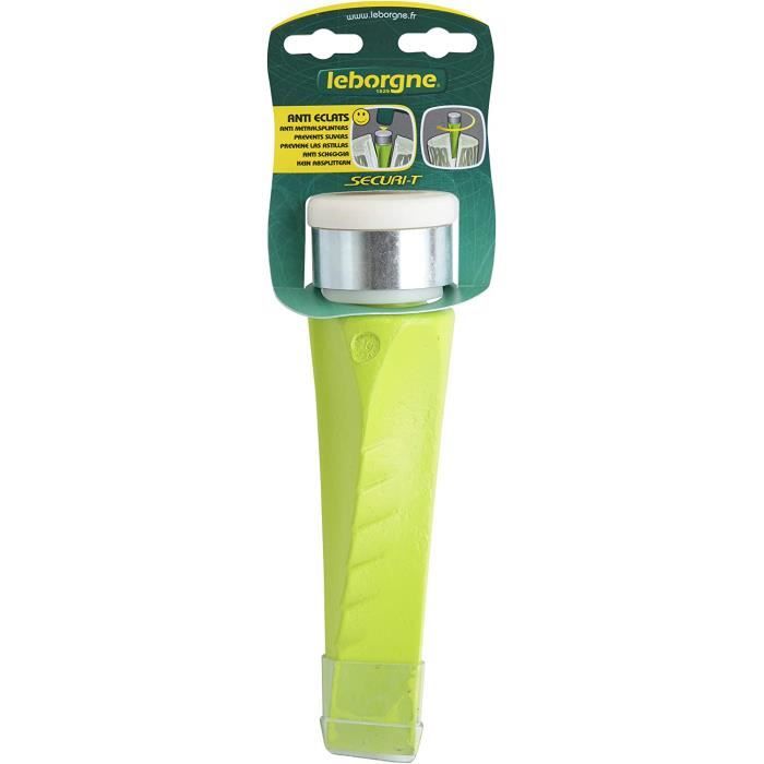 Masse Couple Leborgne 5 Kg - Outil Robuste Pour Chantier Avec Manche Tri-Matière Novagrip Et Angles Arrondis