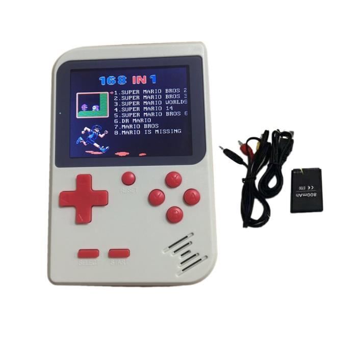 Mini Console Rétro Dinglong RS-96 – 1000 Jeux Intégrés, Écran 3.0 Pouces, Batterie 500 MAh, Sortie AV – Idéale Pour Enfants Et Adultes