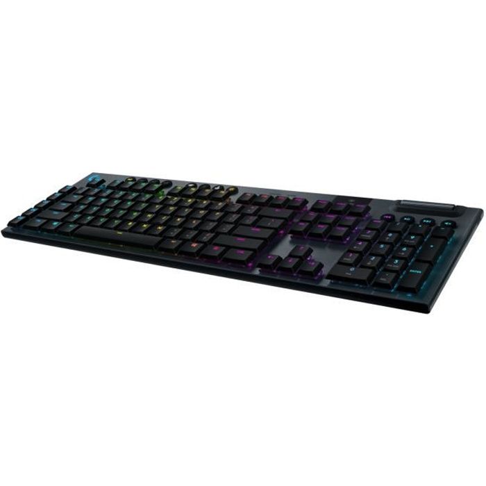Clavier Mécanique - Logitech - G915 - Sans Fil LIGHTSPEED - Rétroéclairé RGB - Ultra-Fin 22mm