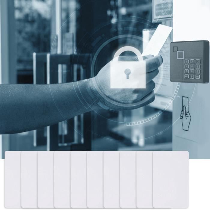 Étiquette porte-clés UID étanche, 13.56MHz, RFID, contrôle d'accès
