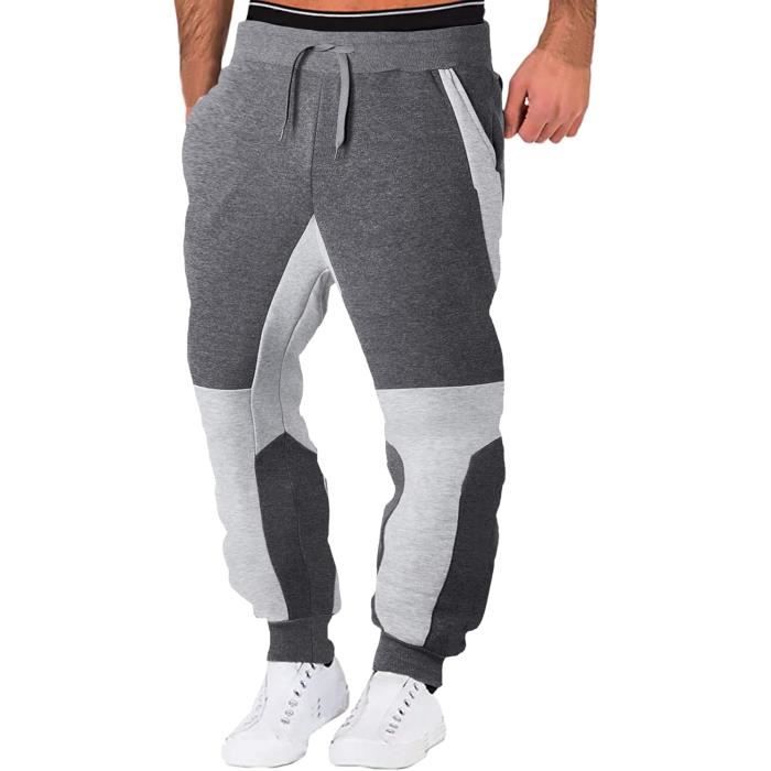 Pantalon De Survêtement Homme Grande Taille L-3XL - Coupe Ample - Neuf Avec Étiquettes - 100% Polyester