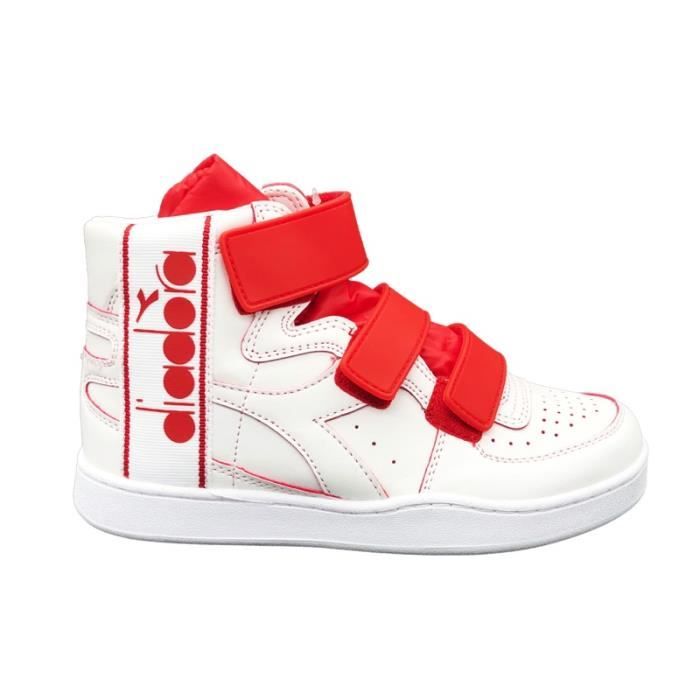 DIADORA SNEAKERS MI BASKET TAPE BIANCO ROSSO 174390-C6389 (45 - BIANCO)  Bianco - Cdiscount Chaussures