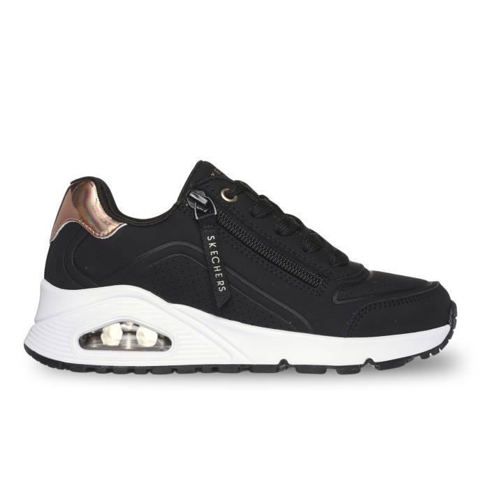 Skechers Skechers Uno Gen1 Chaussures pour Fille Noir 310554L-BKRG