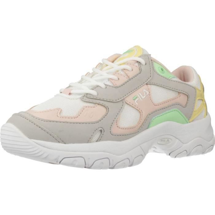 Fila Basket - FILA - 95625 - Femme - Rose - Lacets