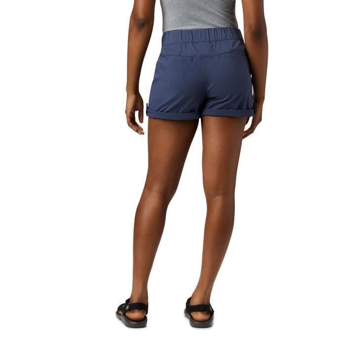 Short femme Columbia Firwood Camp II Bleu marine Cdiscount Pr t