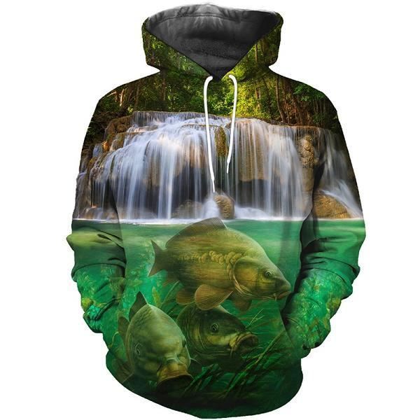 Sweat à Capuche Huk Pour Homme, Manches Longues, Camouflage Gris, Taille XL