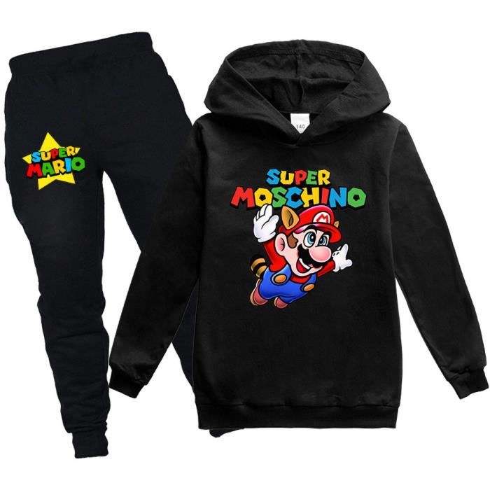 Capuche Mario Pull Mario Mario Bros Sweat Mario Enfant Sweat