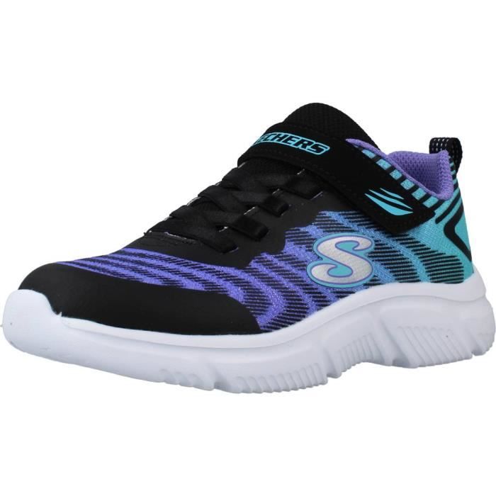 Basket Skechers 117882 Violet Fille Textile Enfant Violet