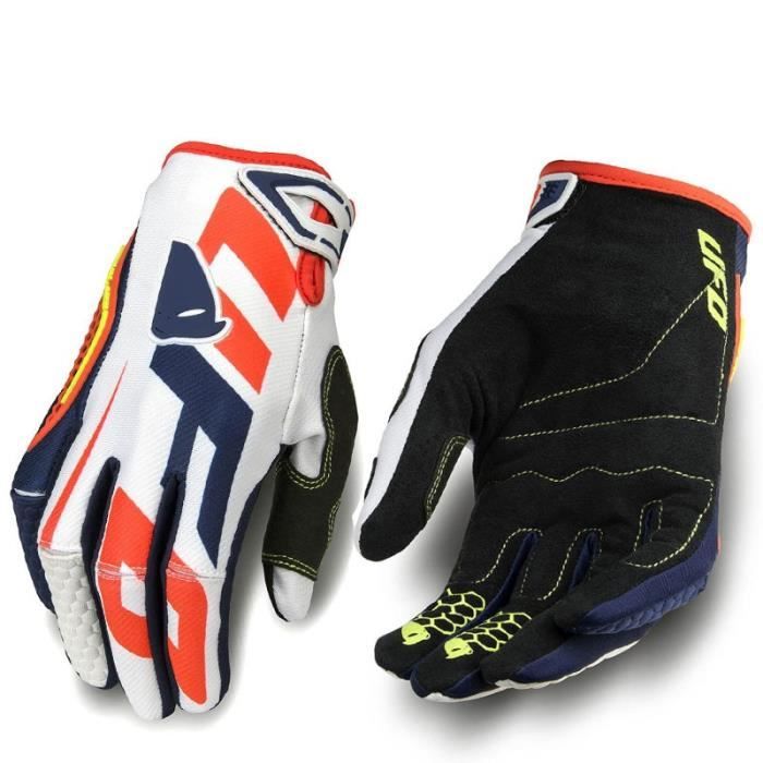 Gants de Motocross - UFO - WHITE[D7280] - 12 couleurs - Mixte - Pour ...