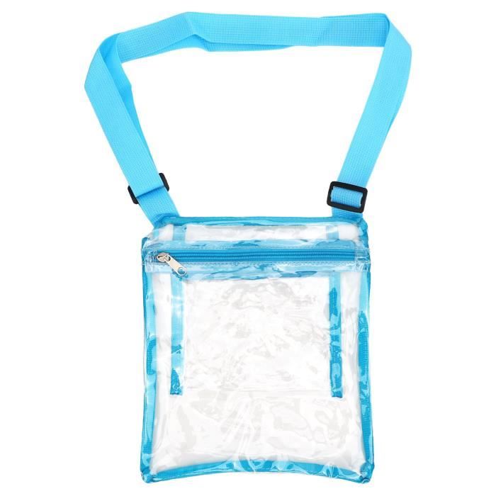 Lot 2 Sacs à Dos Cordon Transparent étanche PVC – Sport, Gym, Piscine, Voyage