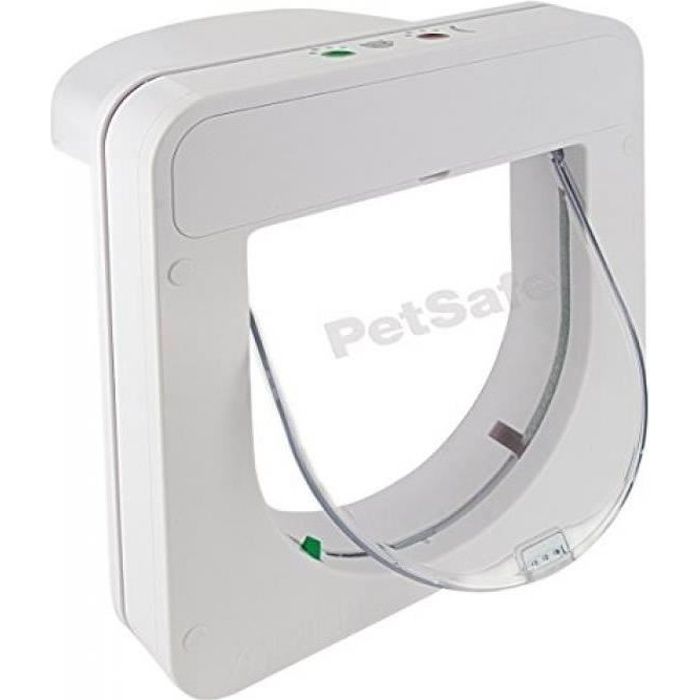 Meilleurs prix pour Chatière électronique PETSAFE PETPORTE SMART FLAP - Blanc - Pour chat - Extérieur