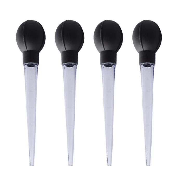 Pipettes De Transfert De Cuisine Avec Mesure De Cuisson En Plastique De Compression De Tube De Compte Gouttes Outil Robot Bebe Cdiscount Maison