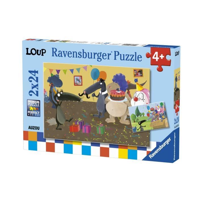 Puzzle Loup Anniversaire Cdiscount