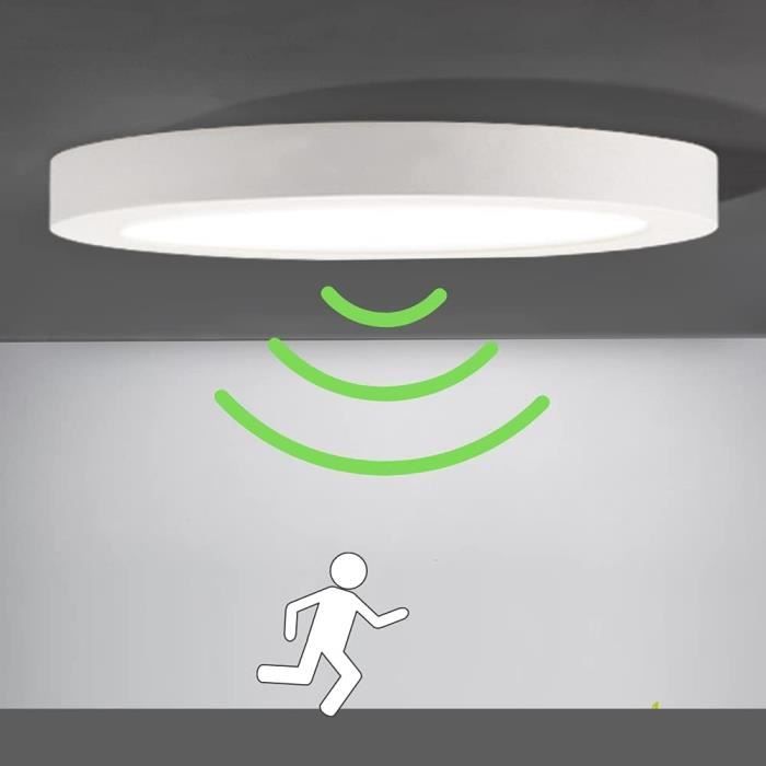 Plafonnier LED Avec Détecteur De Mouvement Pour Pièce Humide - IP65, Longueurs 60-150cm, Neuf