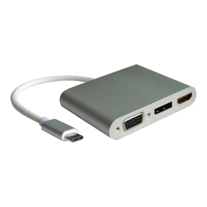 VALUE Adaptateur vidéo externe USB-C 3.1 HDMI noir - Cdiscount Informatique