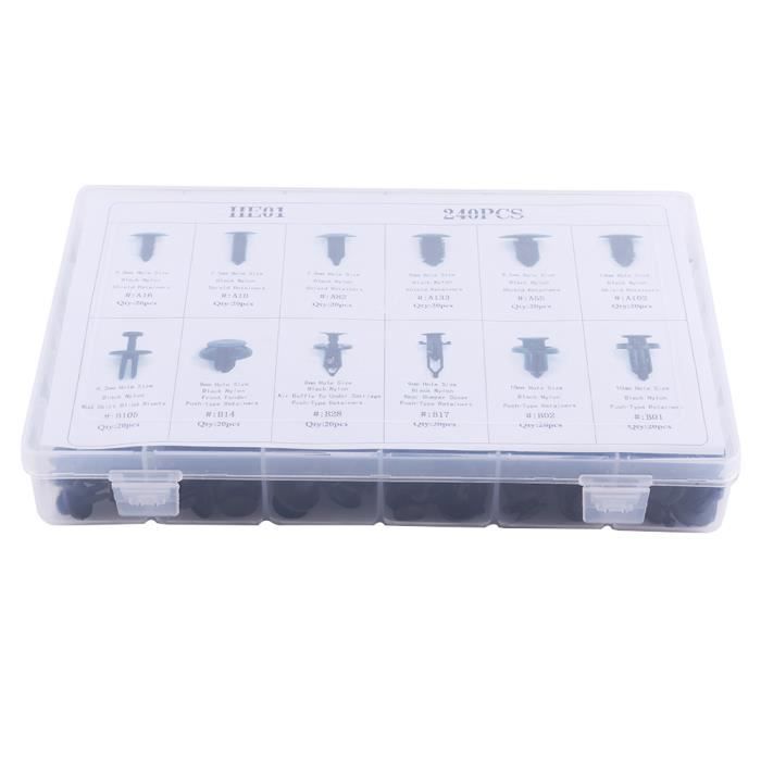 Kit 20 Pezzi Dadi A U Per Auto - Clip Carrozzeria In Metallo Con Viti Autofilettanti - Bulloni Di Fissaggio Per Riparazione Auto, Paraurti E Pannelli