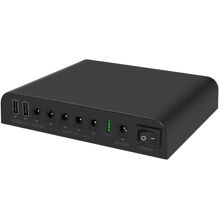 Batterie de secours – TALENTCELL – SL3400 – 27000 mAh – Sortie DC 12V/9V/5V – Protection intégrée