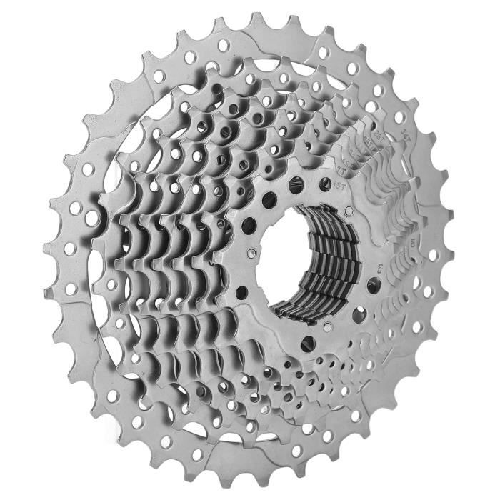 Cassette de vélo 10 vitesses 11-34T TMISHION - Roue libre de vélo de route - Légère et silencieuse