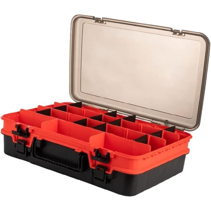 Boîte De Rangement, Boîte De Rangement Pour Appâts, 9 Compartiments