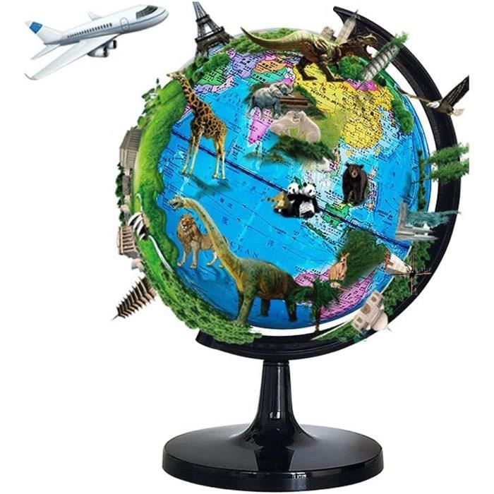 AR Lampe de projection en forme de globe terrestre interactif LED pour