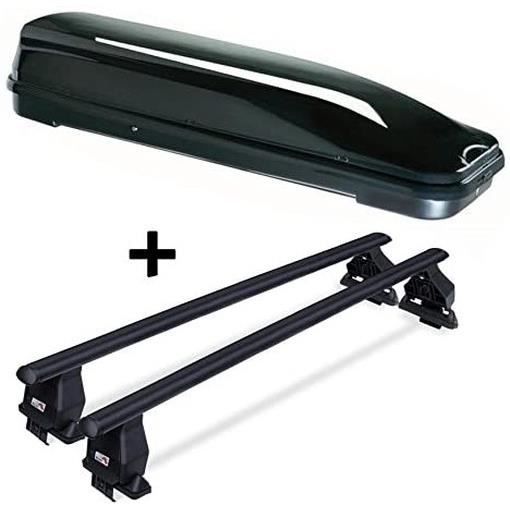 Dachbox VDPMAA320 Matt 320L Alu Dachträger Menabo Tema Für Für VW Polo - View #6