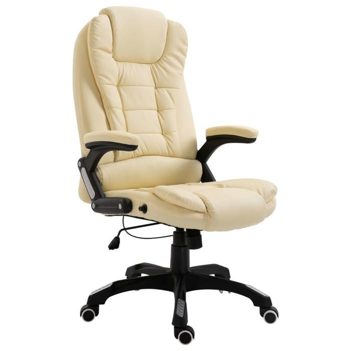 vidaXL Chaise de Bureau Siège de Bureau Fauteuil dOrdinateur Chaise dOrdinateur avec 5 Roulettes Pivotant à 360 Degrés 20234