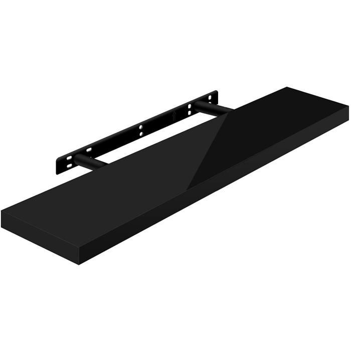 WOLTU Étagère Murale Tablette Murale Panneau de Bois Étagère Flottante Étagère à Livres 90x22 9x3 8cm Nior RG9481sz WOLTU Étagère Murale Tablette Murale Panneau de Bois Étagère Flottante Étagère à Livres 90x22 9x3 8cm Nior RG9481sz