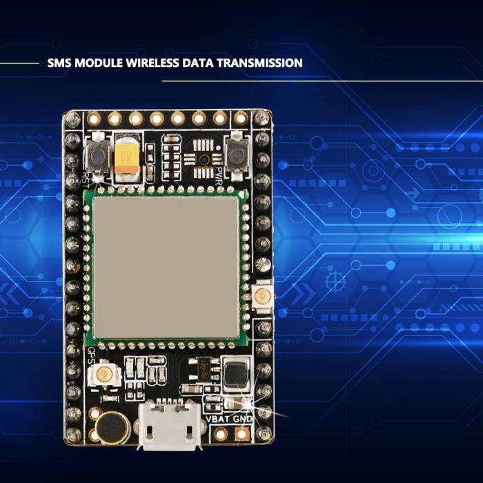 Module Carte SIM800C GSM/GPRS Risegun - Carte Développement Compatible Raspberry Pi