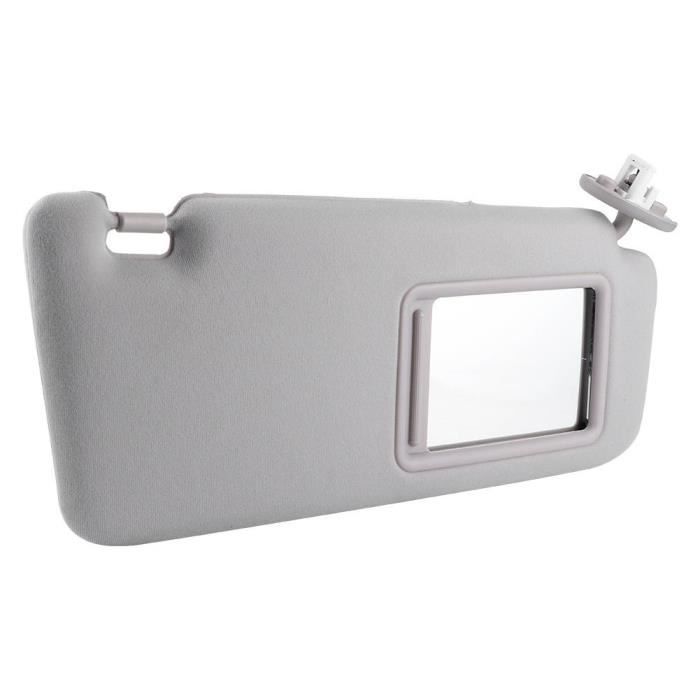 SALALIS pare-soleil conducteur gauche pour Toyota Levin/Corolla (2014-2019) – PVC gris 36x15x4 cm - Auto