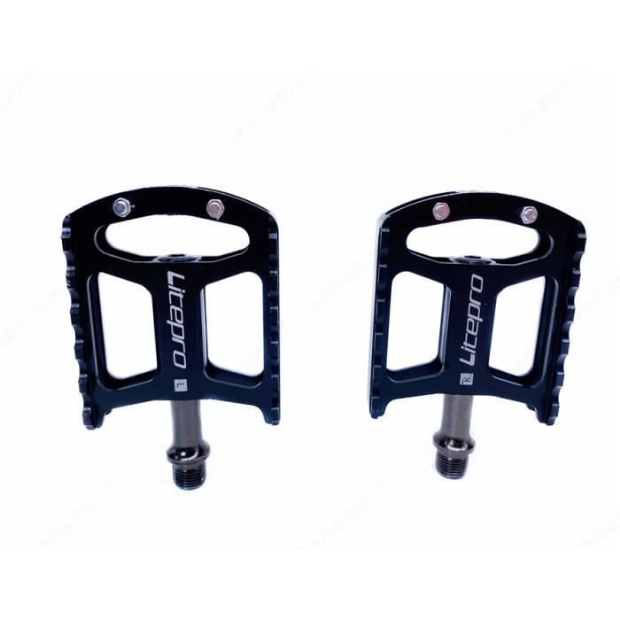 Adaptateur Pédale Vélo Alliage Aluminium - Conversion 12mm à 14mm - Pièces Vélo Fiables