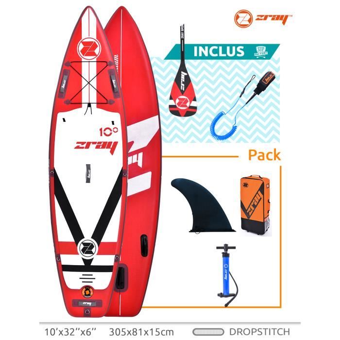 Paddle gonflable Explorer Redwoodpaddle sur Sup