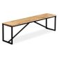Banc Bois De Manguier Massif 160 X 35 X 45 Cm Brun Meubles Bancs Bancs Coffres Brun Brun Achat Vente Banc Cdiscount