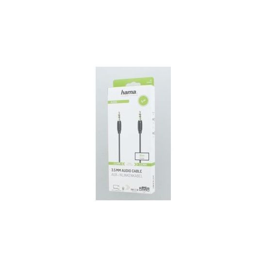 00205130] Hama Câble Audio, Jack Mâle 3,5 Mm/con. Mâle