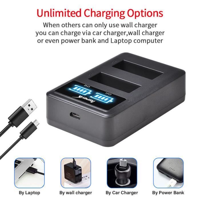 5 Batteries Série L 3DR + Double Chargeur – Ouvert Mais Neuf