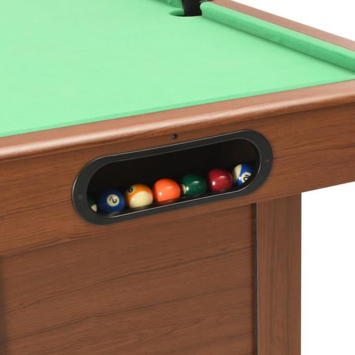 BILLARD DE TABLE PIERCE - GRIS - 8ft (2,5m) - Billard