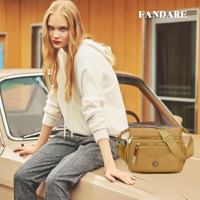 Ultraleger Sac Bandouliere Femme Sac Besace Sac Porte Epaule Sacs A Bandouliere Avec Bandouliere Large Reglable Sac D Epaule u4648 Cdiscount Bagagerie Maroquinerie