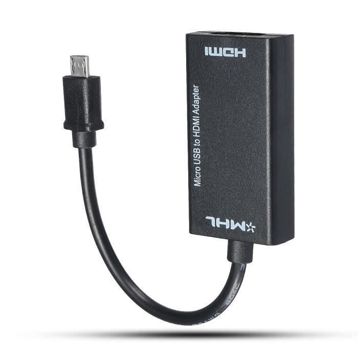 Adaptateur MHL vers HDMI Officiel Sony IM750 - Noir